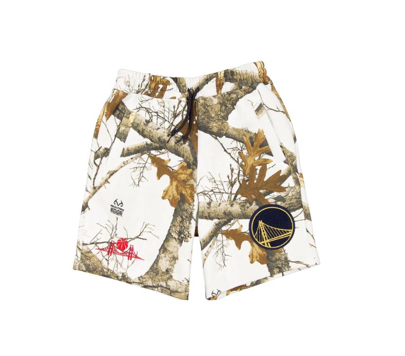 Men 2025 NBA Golden State Warriors shorts style 1